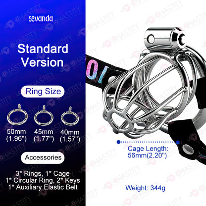Sevanda Anti Pullout Chastity Cage