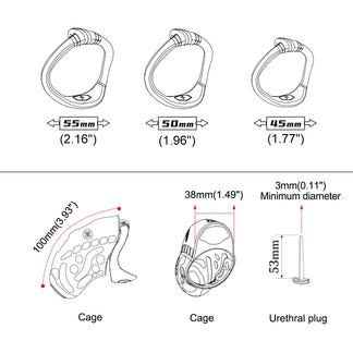 Sevanda Electric Shock CB Lock – MChastity