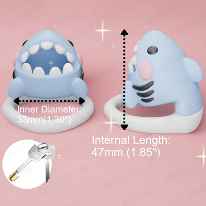 Shark Chastity Device Bondage