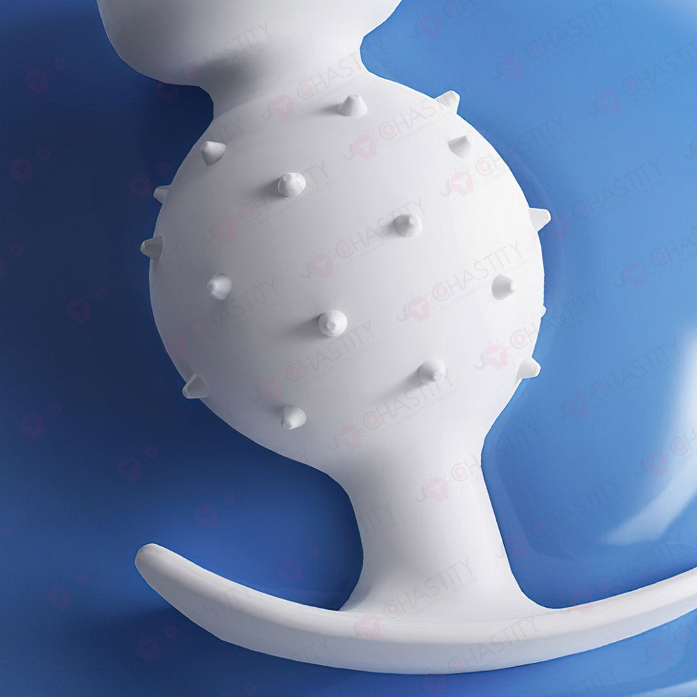 Silicone Butt Plug With Ball Inside