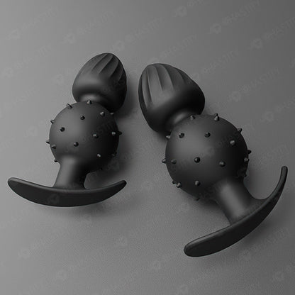 Silicone Butt Plug With Ball Inside