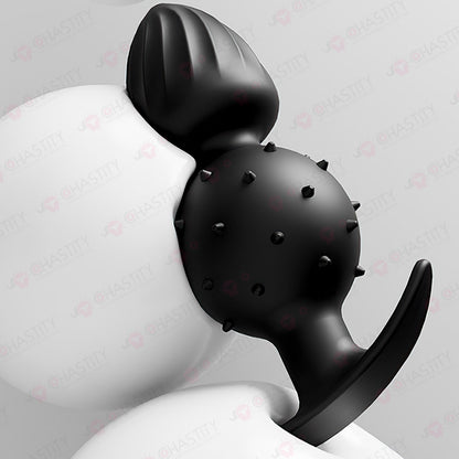 Silicone Butt Plug With Ball Inside