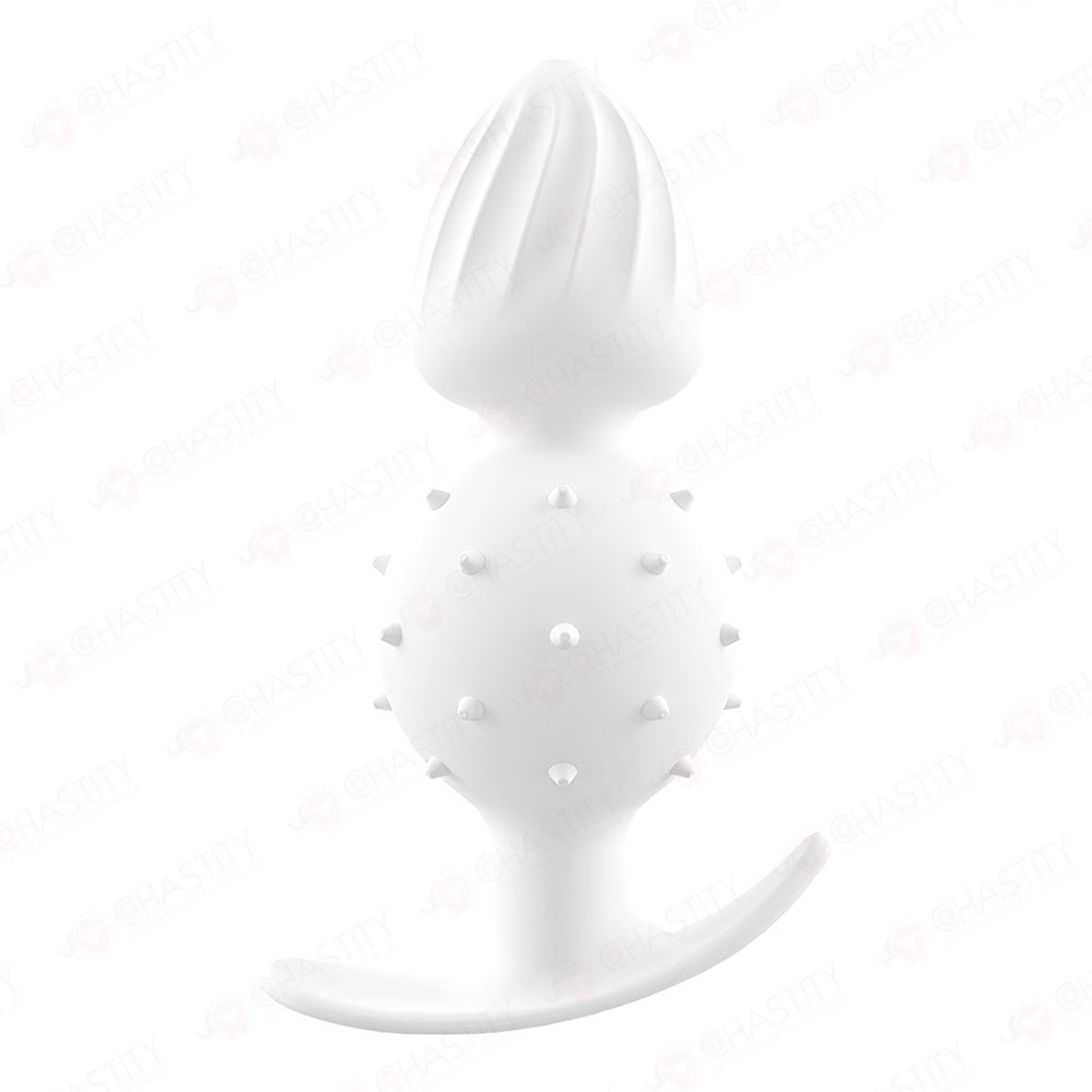 Silicone Butt Plug With Ball Inside