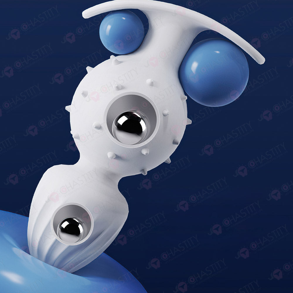 Silicone Butt Plug With Ball Inside