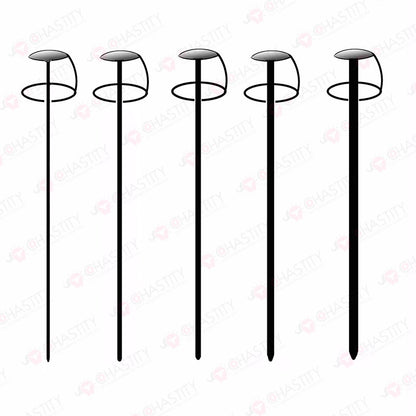 Silicone Deep Urethral Sounding Rods
