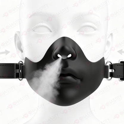 Silicone Mask With Gag