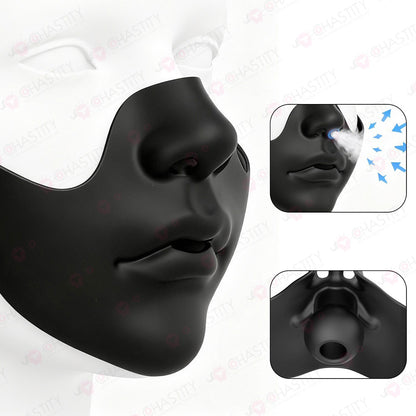 Silicone Mask With Gag