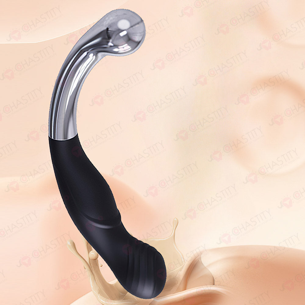 Silicone & Metal Double Sided Butt Plug