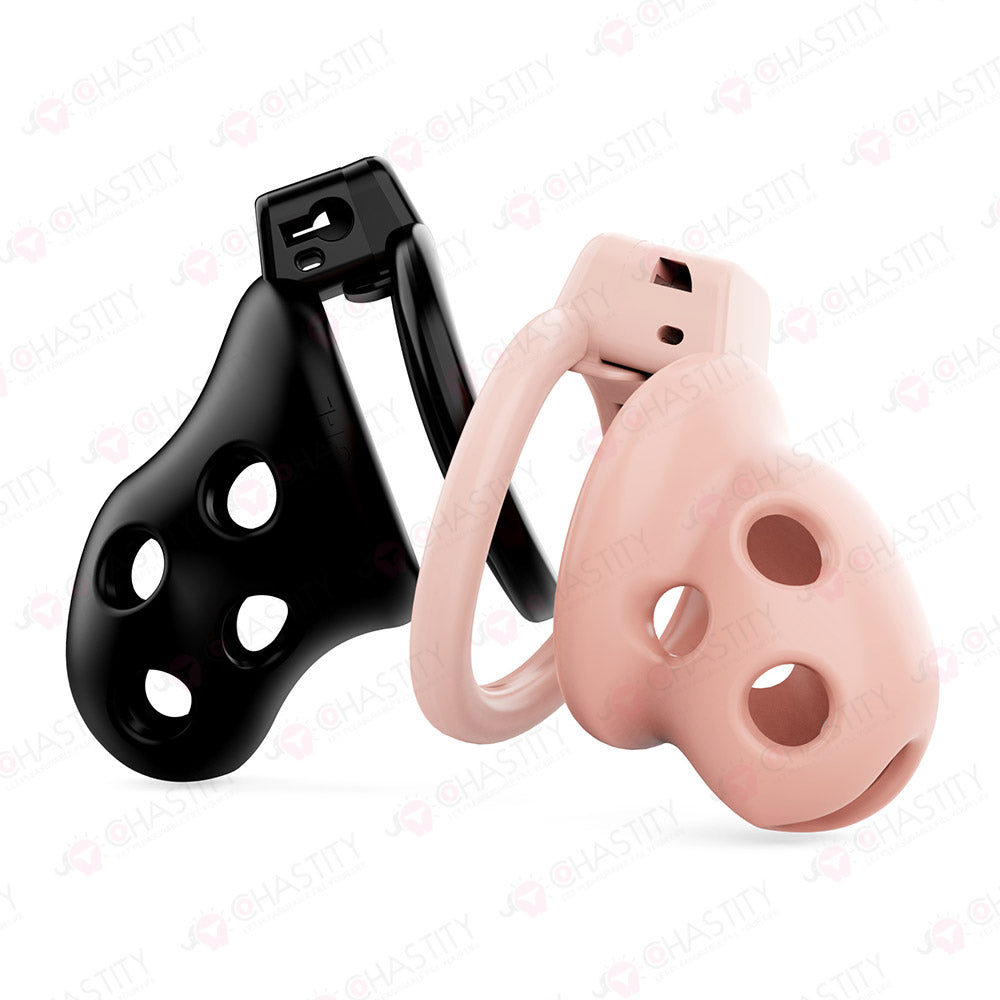 Silicone Rainbow Chastity Cage