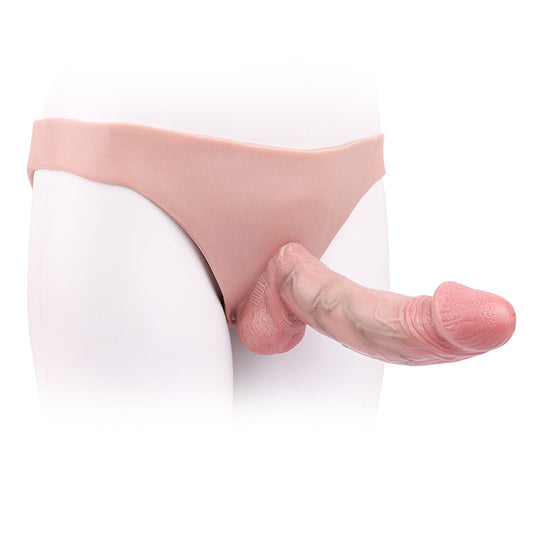 Silicone Realistic Hollow Penis Sleeve Pants