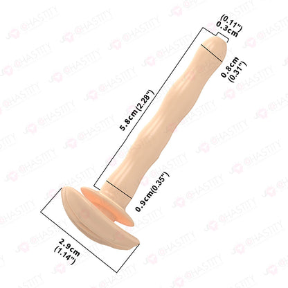Silicone Urethral Tube - Chastity Device Accessories