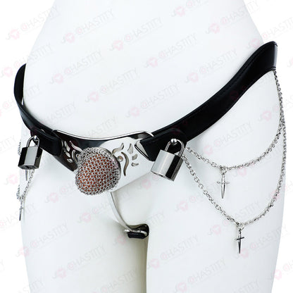 Silver Scale Armor - Chain Chastity Pants