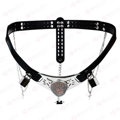 Silver Scale Armor - Chain Chastity Pants