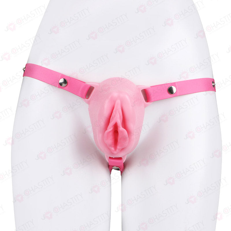 Sissy Feminization Pussy Panties