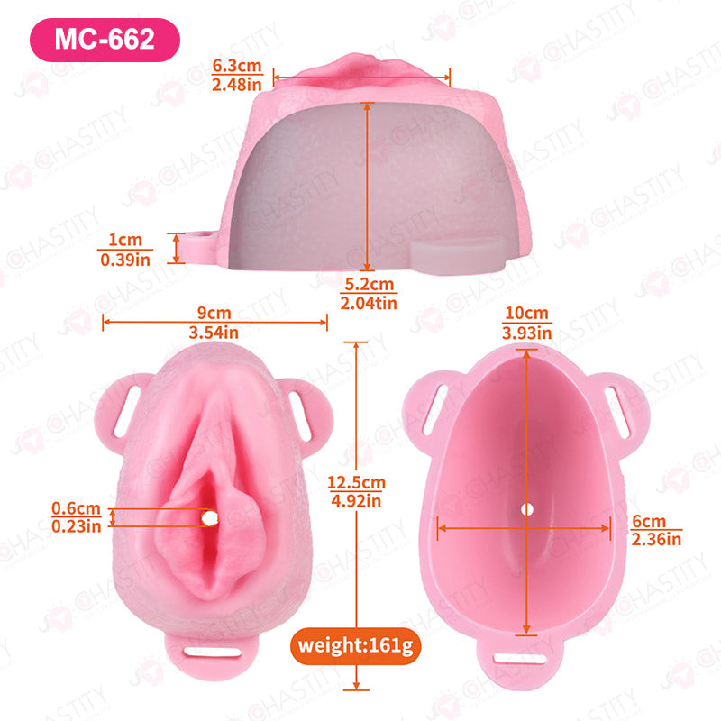 Sissy Feminization Pussy Panties