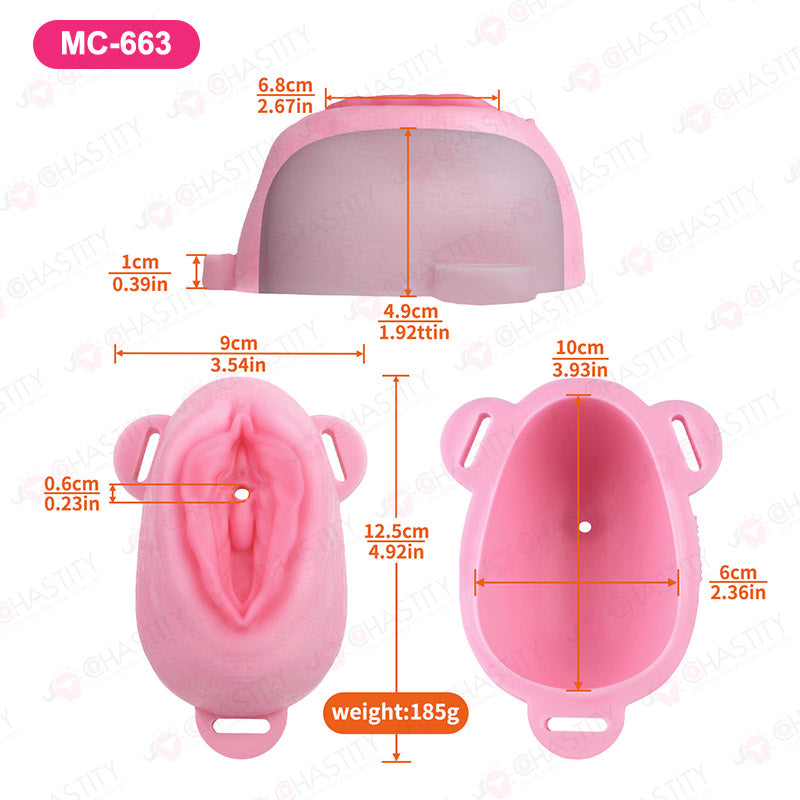 Sissy Feminization Pussy Panties
