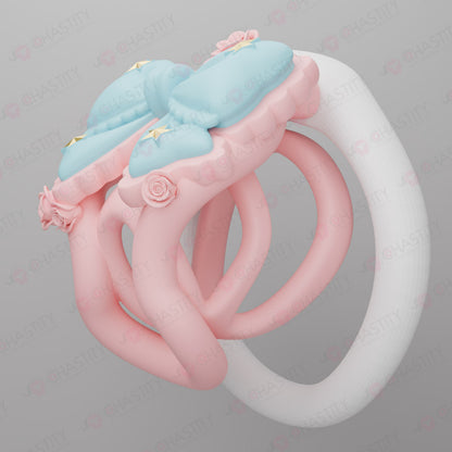Sissy Lady of a Prominent Family Chastity Cage