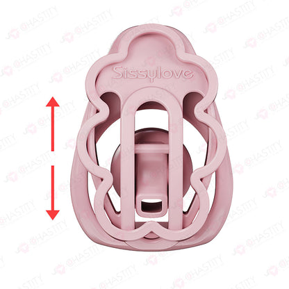 Sissy Love Sliding Chastity Cage