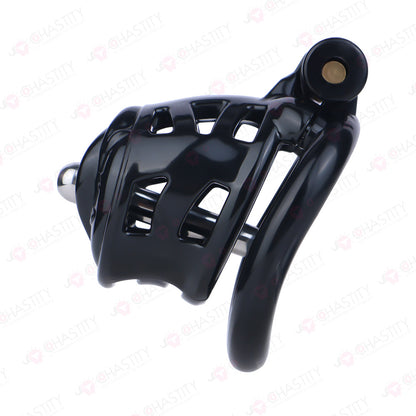 Sissy Manhood Caught In Chastity (Vulva Shape)