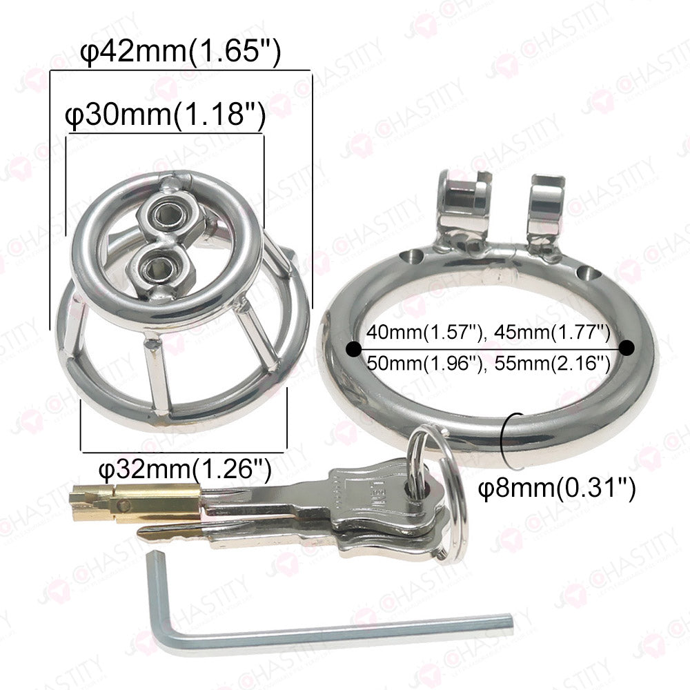 Small Spiked Chastity Sentence