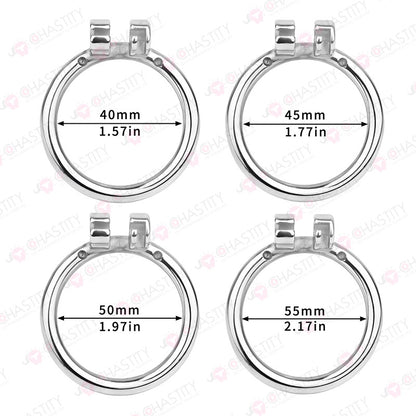 Small Stainless Steel PA Cock Cage