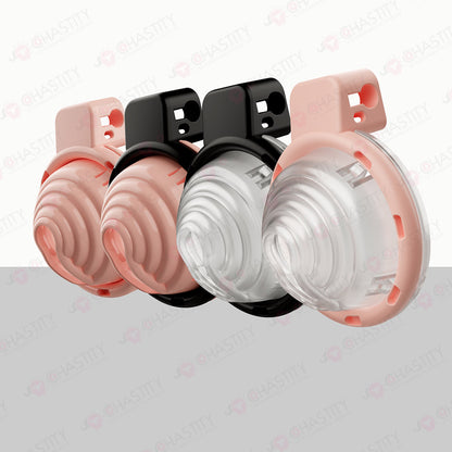 Snail House Vortex Chastity Cage (Detachable Modular Design)