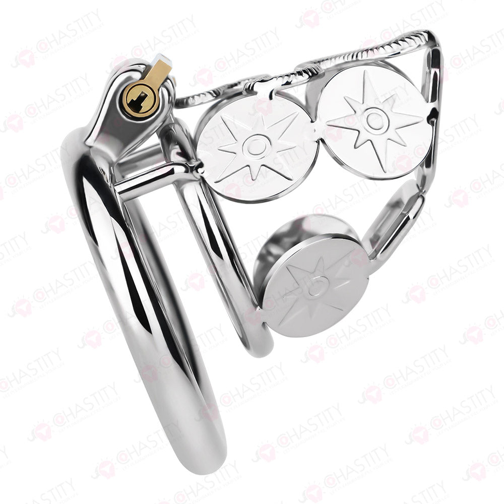 Snake-Coiled Masculine Chastity