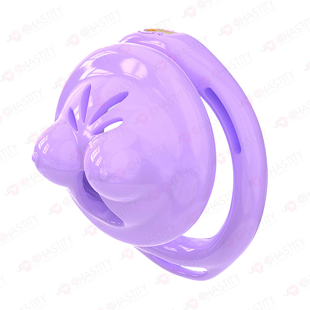Soft Boobs Shaped Sexy Male Chastity