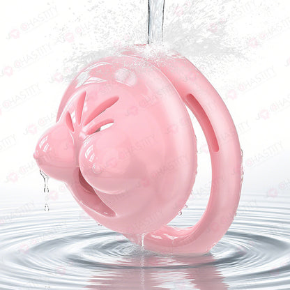Soft Boobs Shaped Sexy Male Chastity