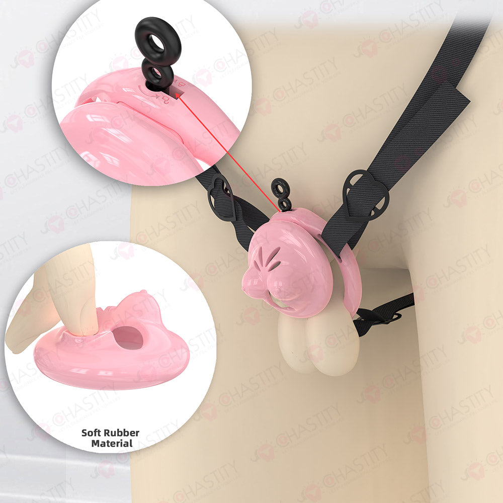 Soft Boobs Shaped Sexy Male Chastity