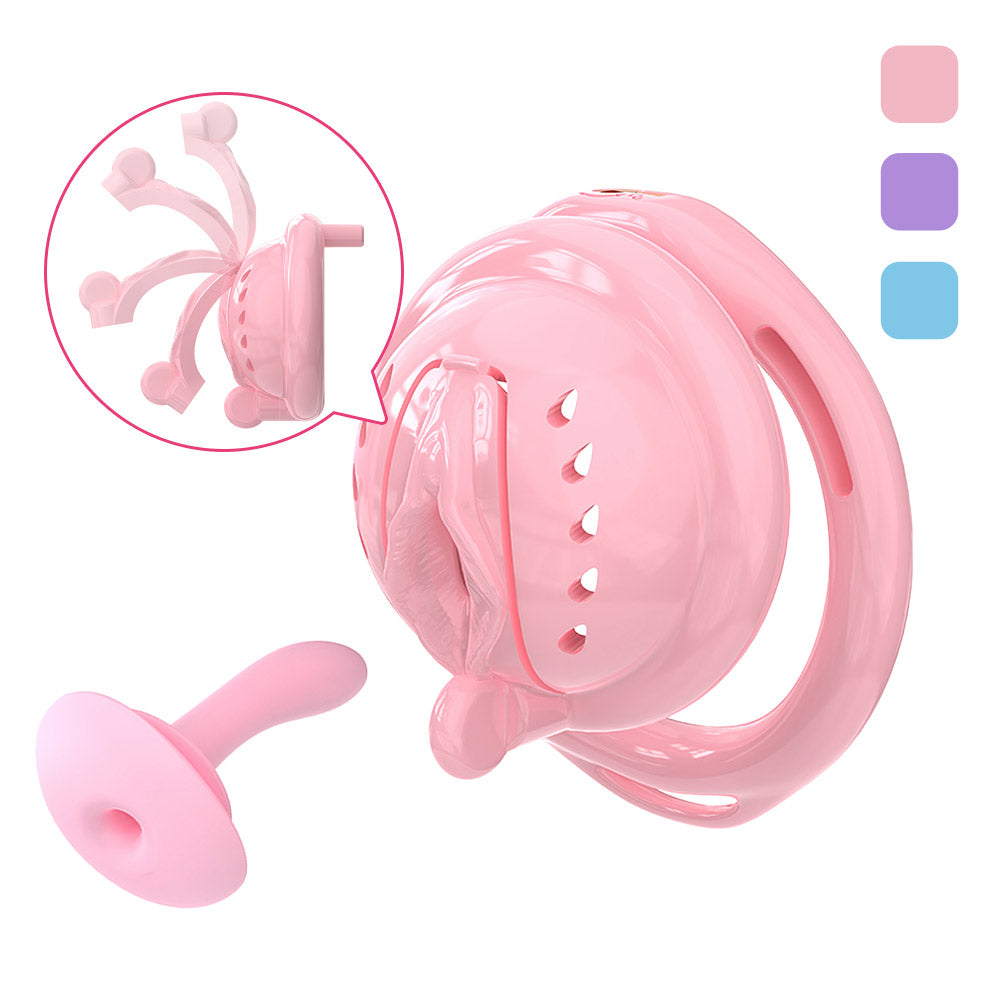 Soft Clitty Chastity Cage (Magnetic Lid)