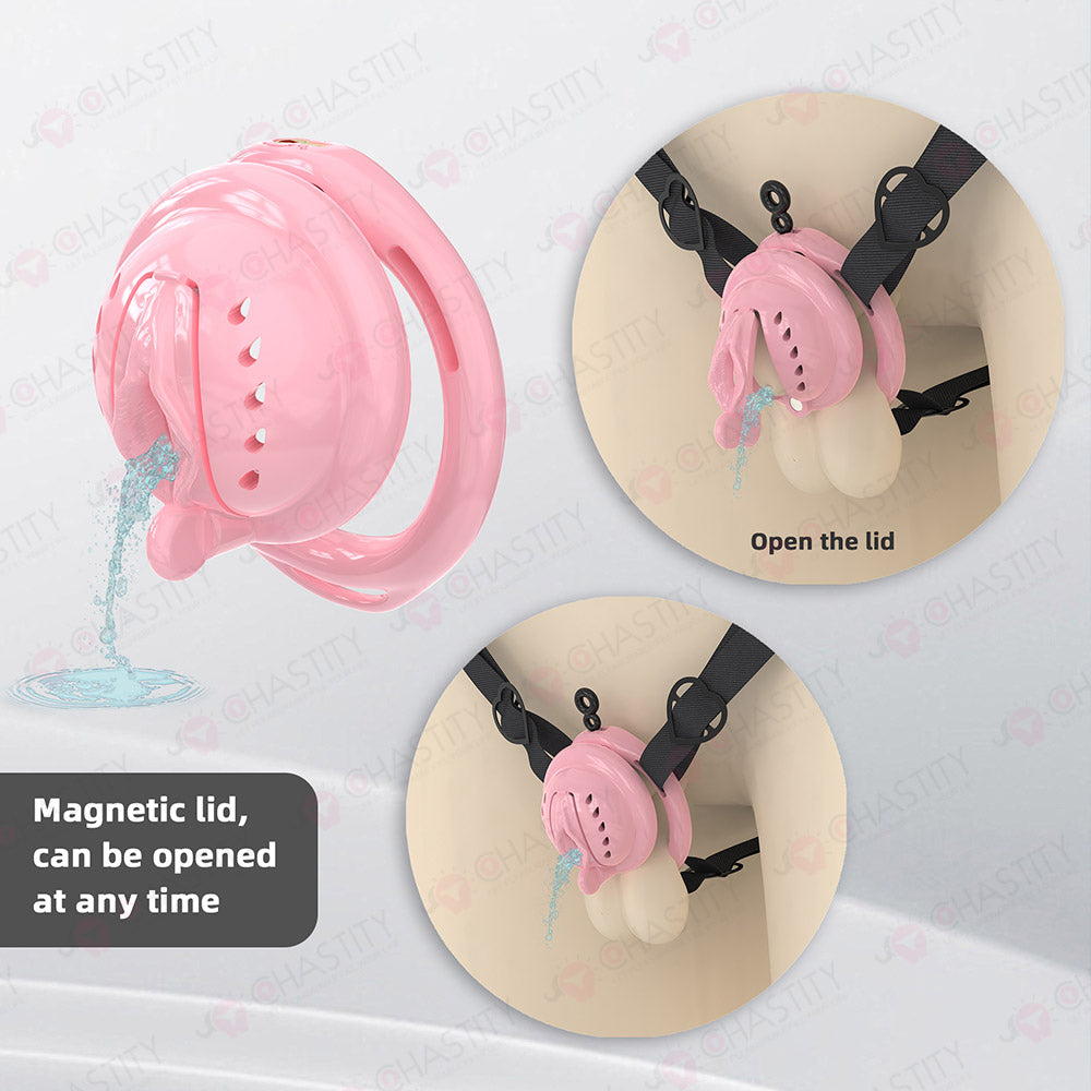 Soft Clitty Chastity Cage (Magnetic Lid)