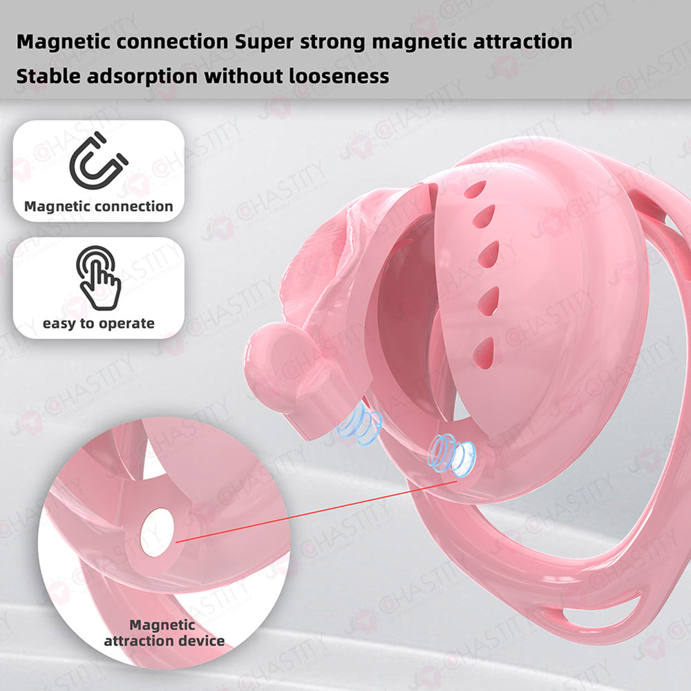 Soft Clitty Chastity Cage (Magnetic Lid)
