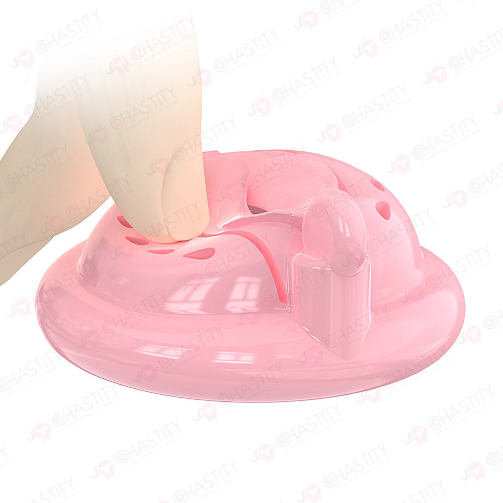 Soft Clitty Chastity Cage (Magnetic Lid)
