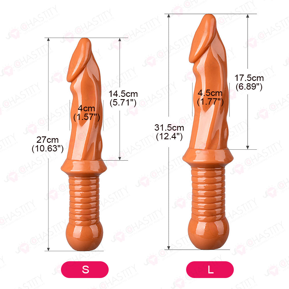 Soft Dildo With Handle