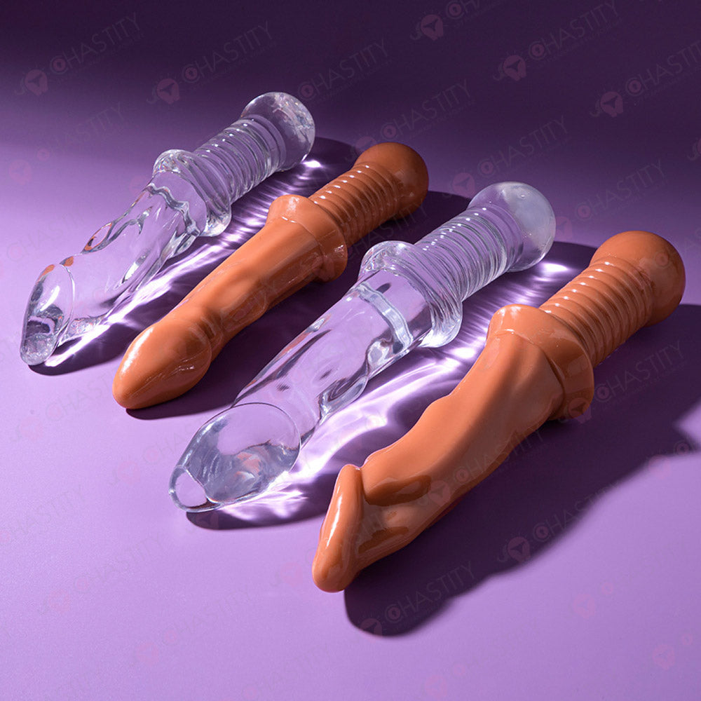 Soft Dildo With Handle