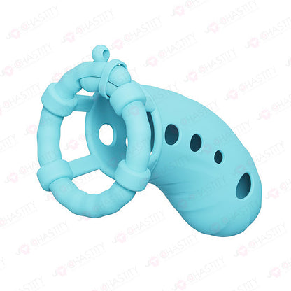 Soft Silicone Chastity Training for Men (3 Rings)