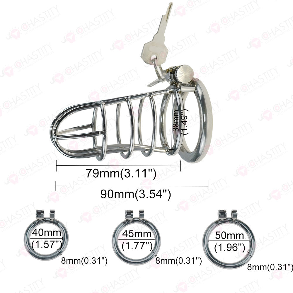 Stainless Steel Chastity Slavery