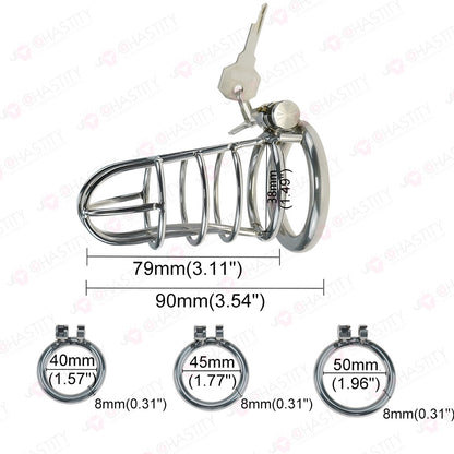 Stainless Steel Chastity Slavery