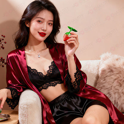 Strawberry Butt Plug With Gemstone