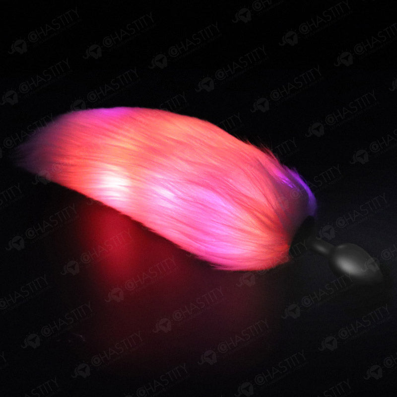 Tail Light Butt Plug MChastity Tail Light Butt Plug MChastity