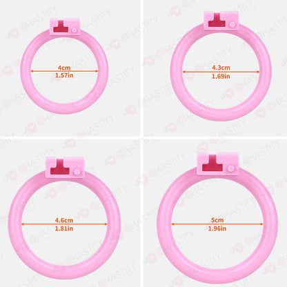 The Eternal Covenant Diamond Chastity Rings