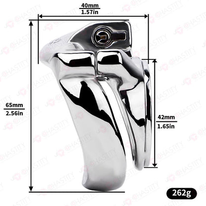 Thickened Flat Heavy Chastity Cage