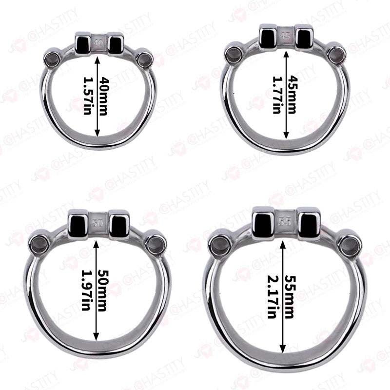 Thickened Flat Heavy Chastity Cage