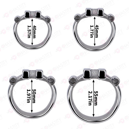 Thickened Flat Heavy Chastity Cage