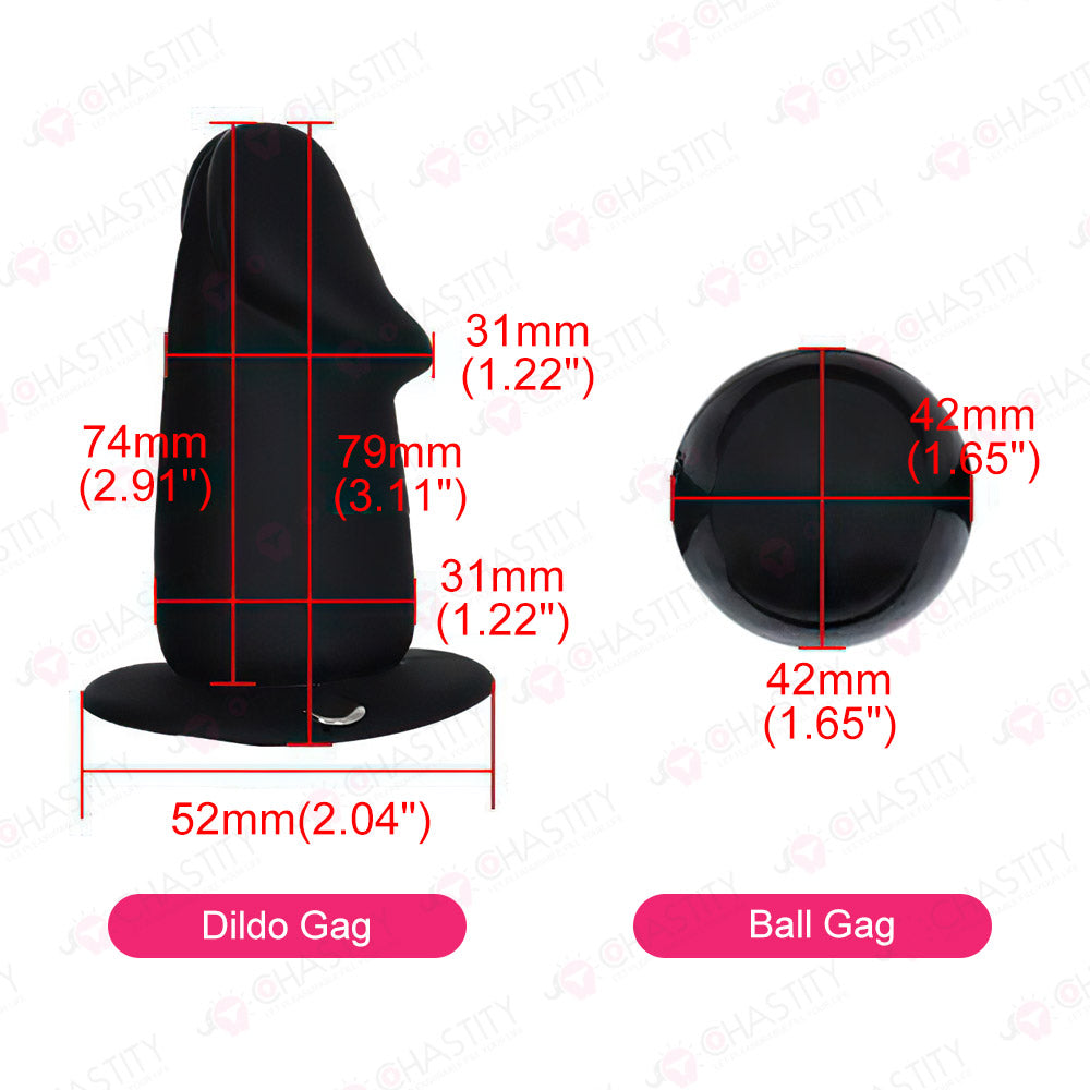 Under Cover Gag Face Mask