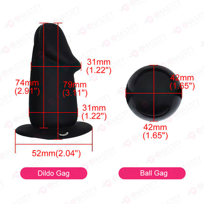 Under Cover Gag Face Mask