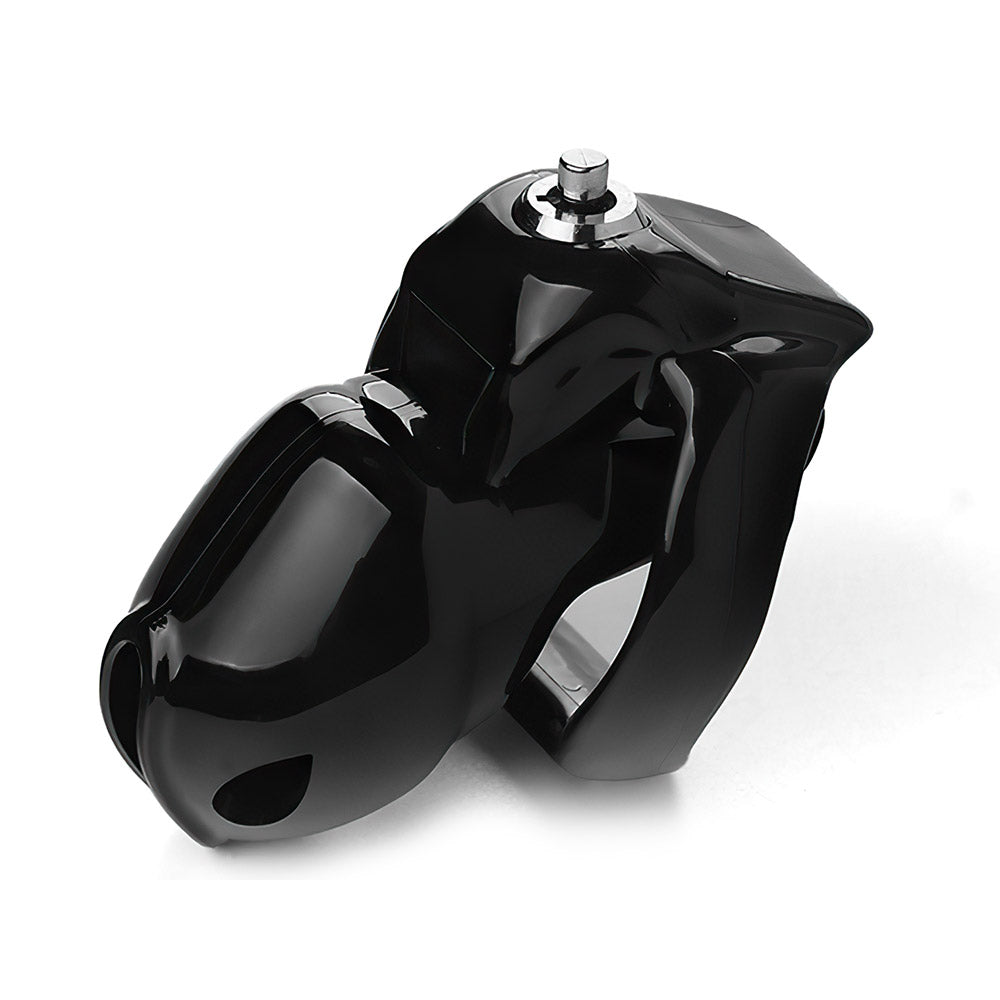 Black Male Chastity Device