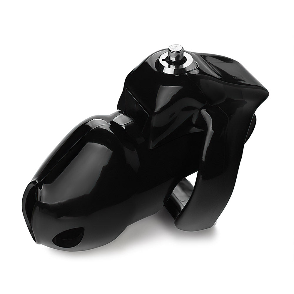 Black Male Chastity Device