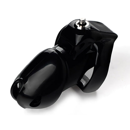 Black Male Chastity Device